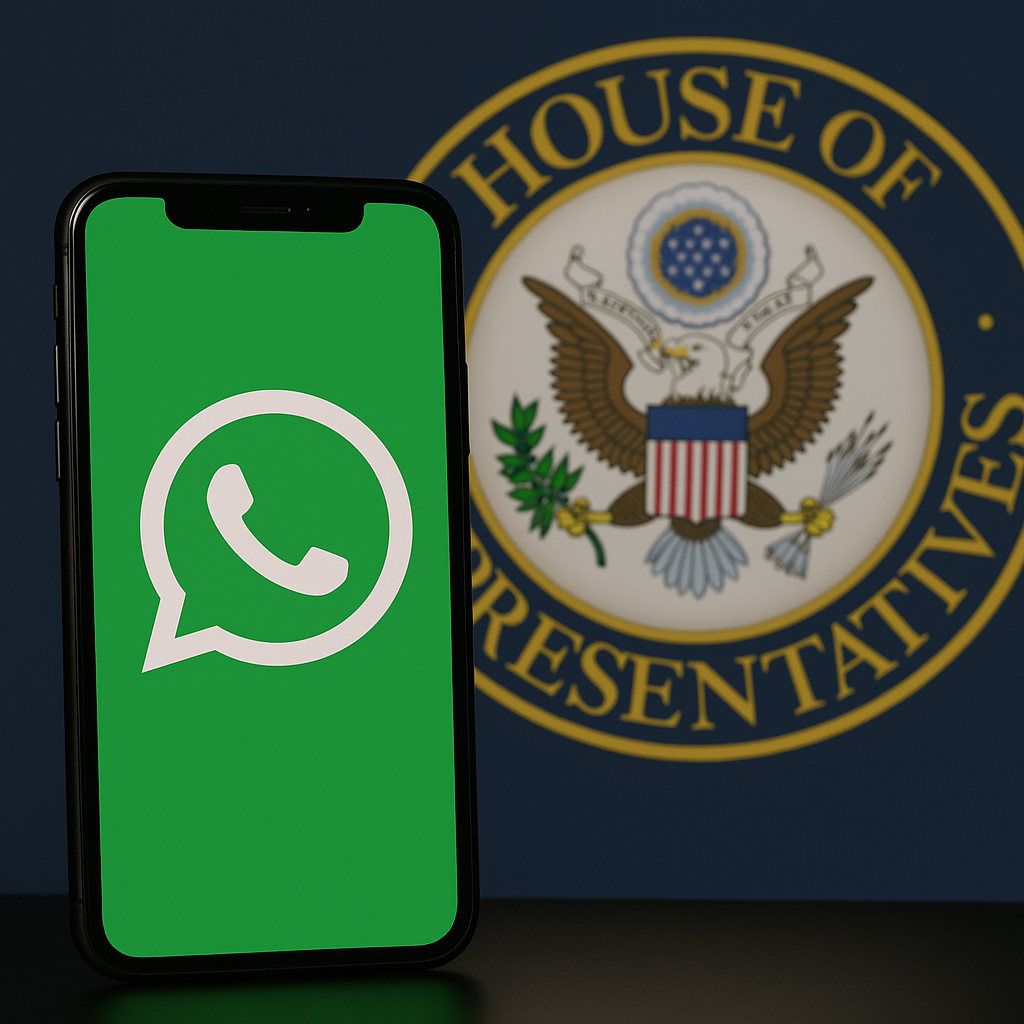 WhatsApp Blocked on US House Devices Over Security Concerns