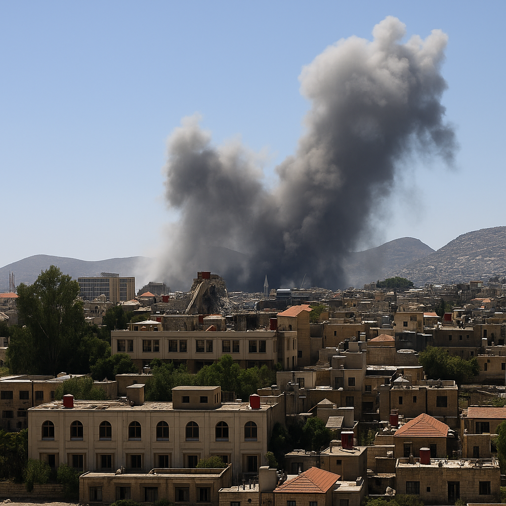 US Says It Had No Role in Israeli Airstrikes on Syria