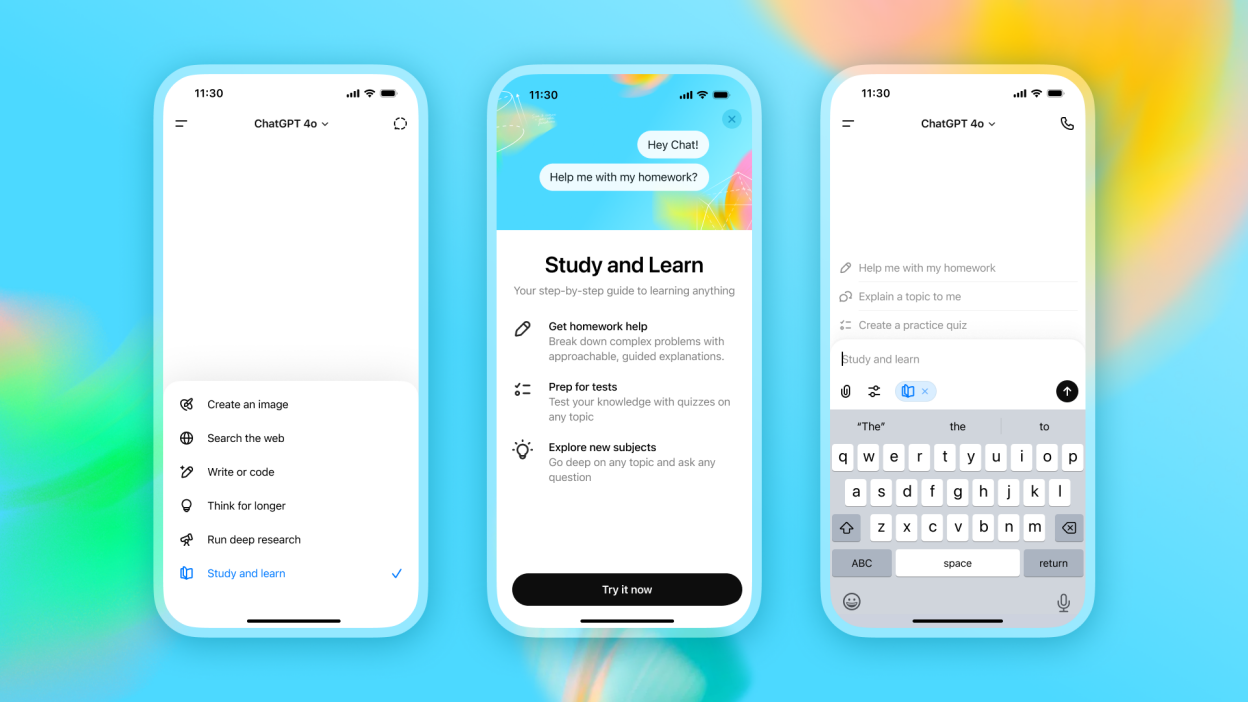 OpenAI Launches Game-Changing Study Feature for ChatGPT Users