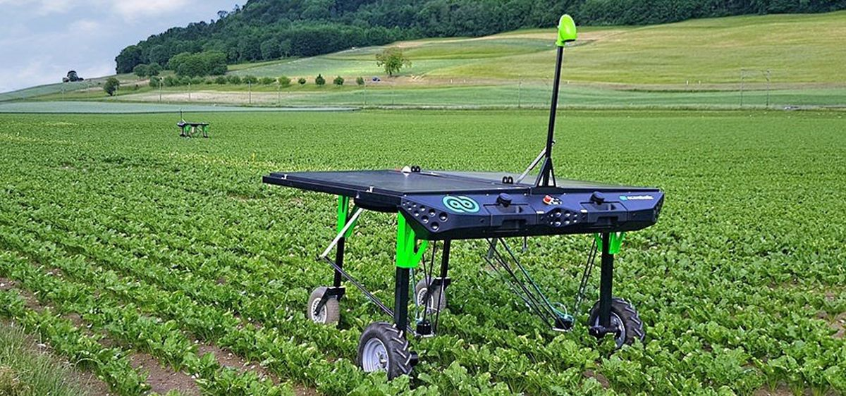 Solar-Powered AI Robot Targets Weeds to Boost Crop Yields