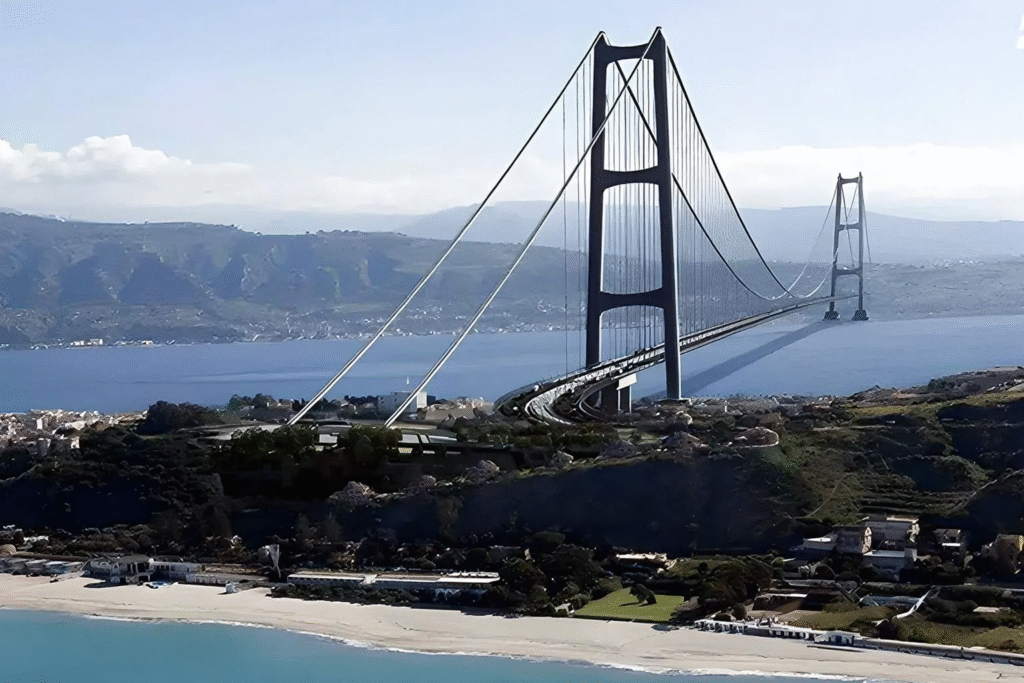 Historic Move: Italy's longest suspension bridge approved to connect Sicily and mainland