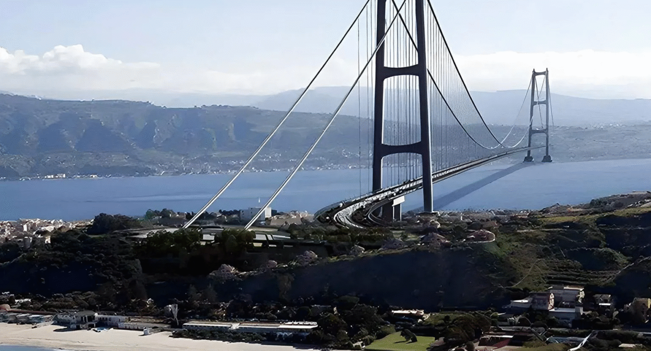 Historic Move: Italy's longest suspension bridge approved to connect Sicily and mainland